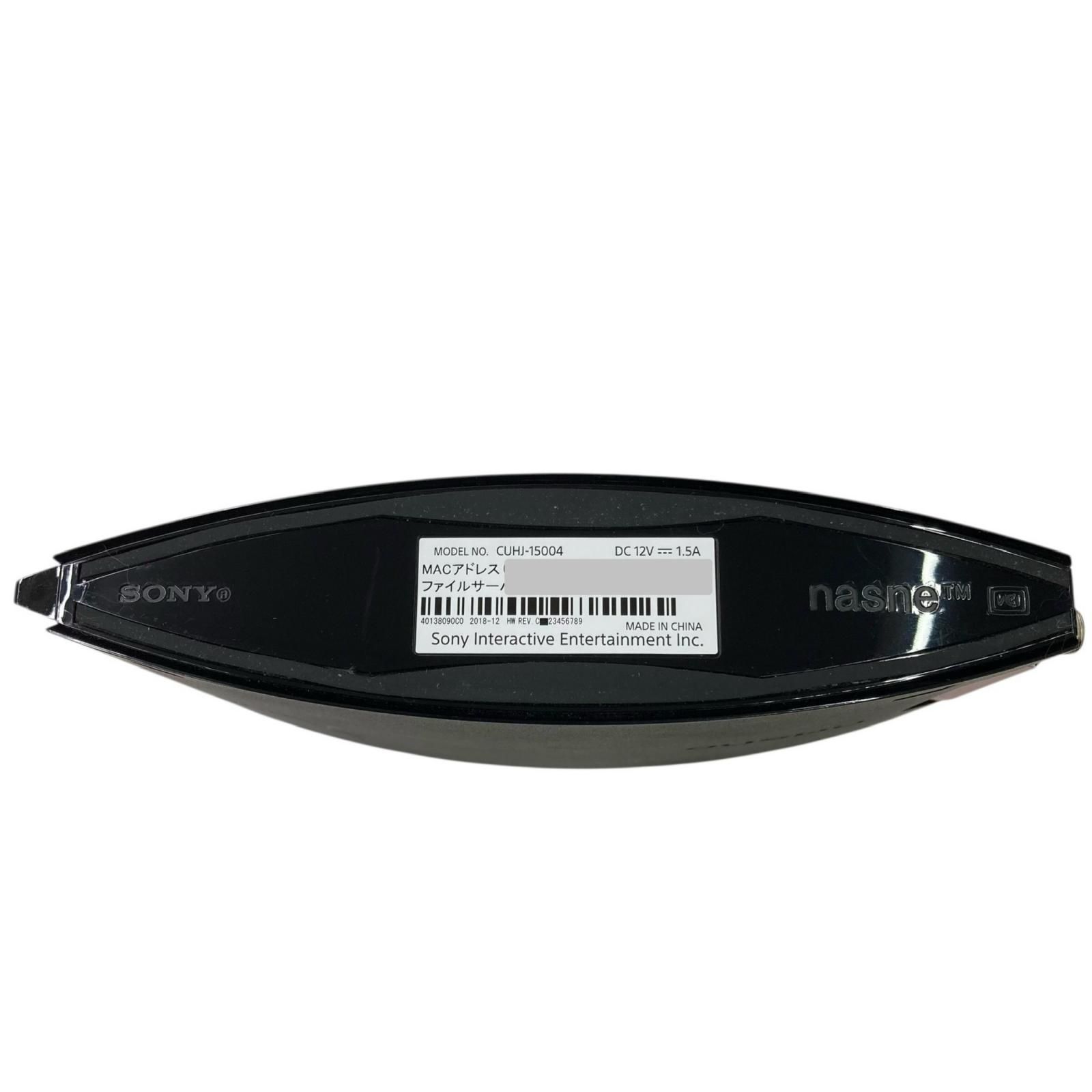 186001 通電確認のみ sonny ソニー nasne ナスネ 1TB 本体 CUHJ-15004