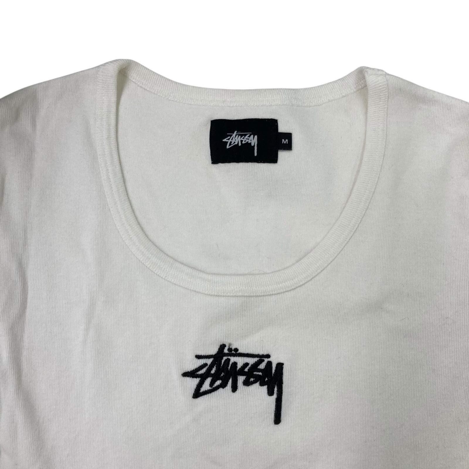 186000 現状品 STUSSY ステューシー 7分袖 カットソー Mサイズ 