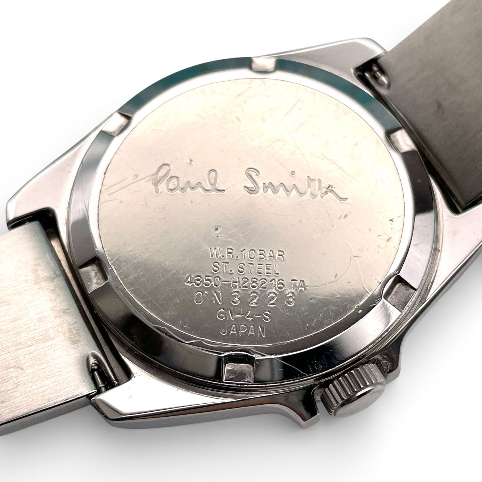美品 □ 稼働 Paul Smith ポールスミス メンズ腕時計 クォーツ 