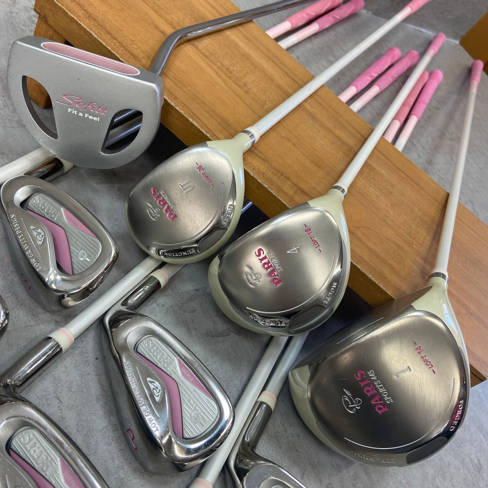 パリス ミズノ レディースゴルフ クラブセット 10本 L 右利き用 PARIS