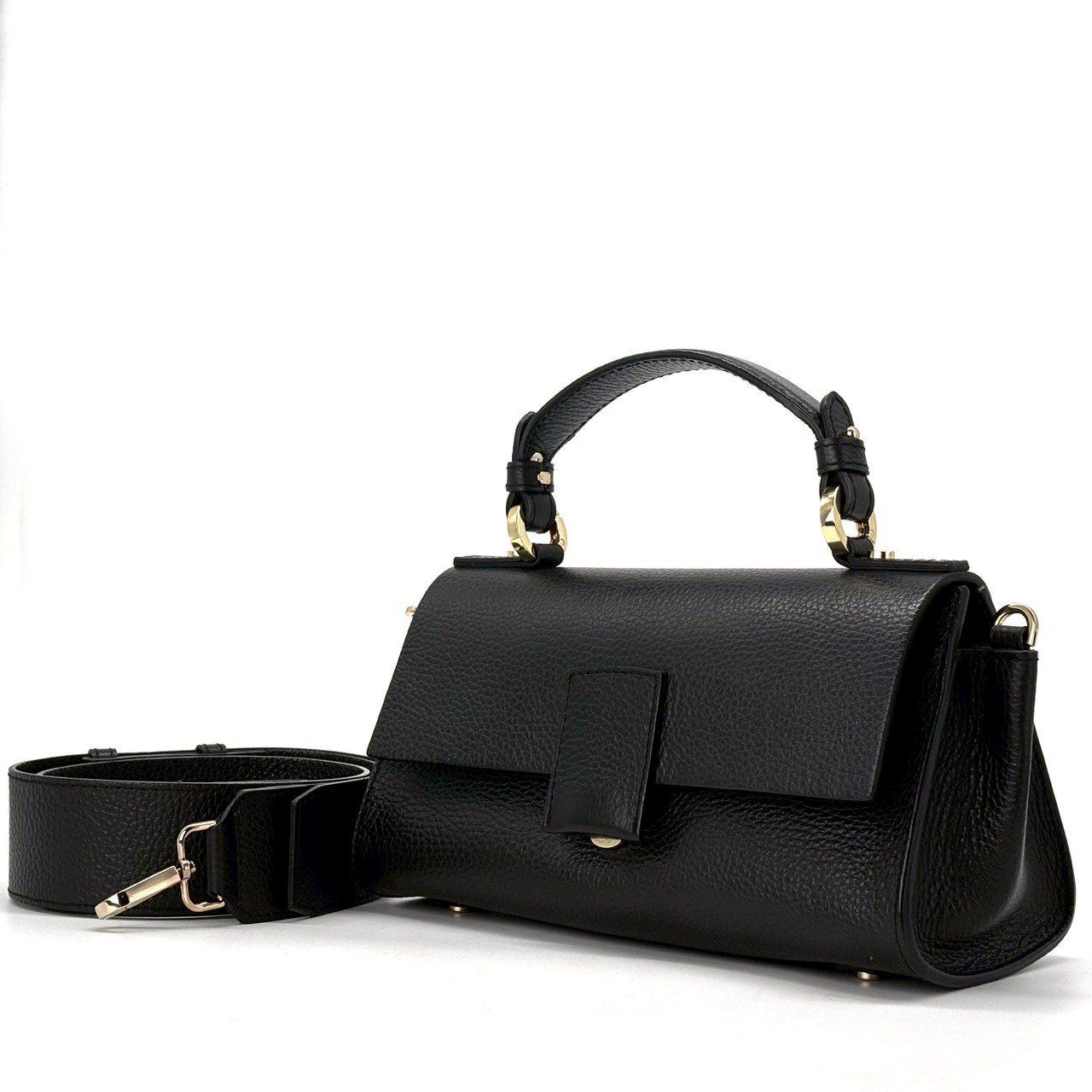 美品】ロリステッラ Beth ハンドバッグ 2way ショルダーバッグ シボ革 