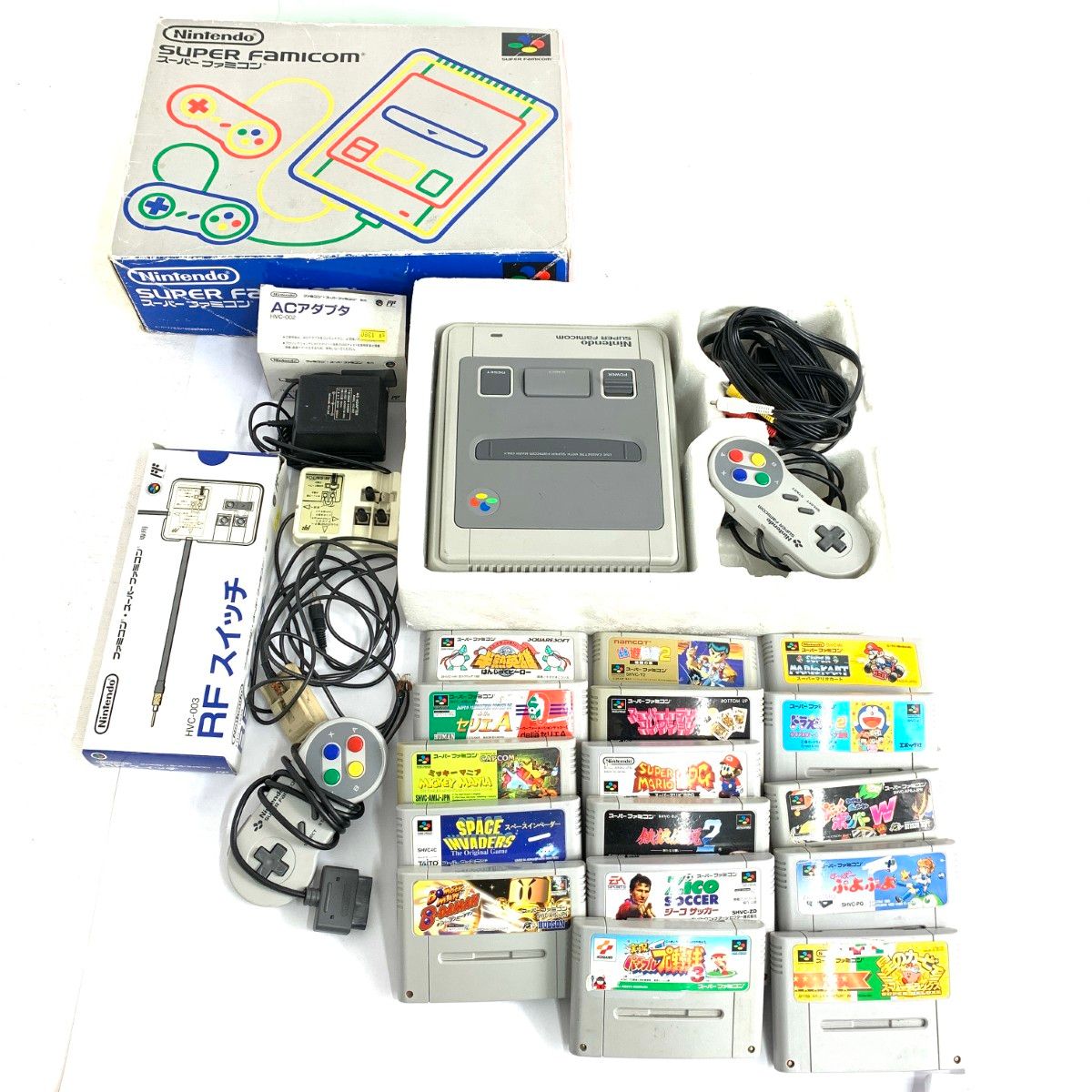 【Nintendo】スーパーファミコン用ソフト他　セット 任天堂（Nintendo） スーパーファミコン 本体 すぐ遊べるセット ソフト