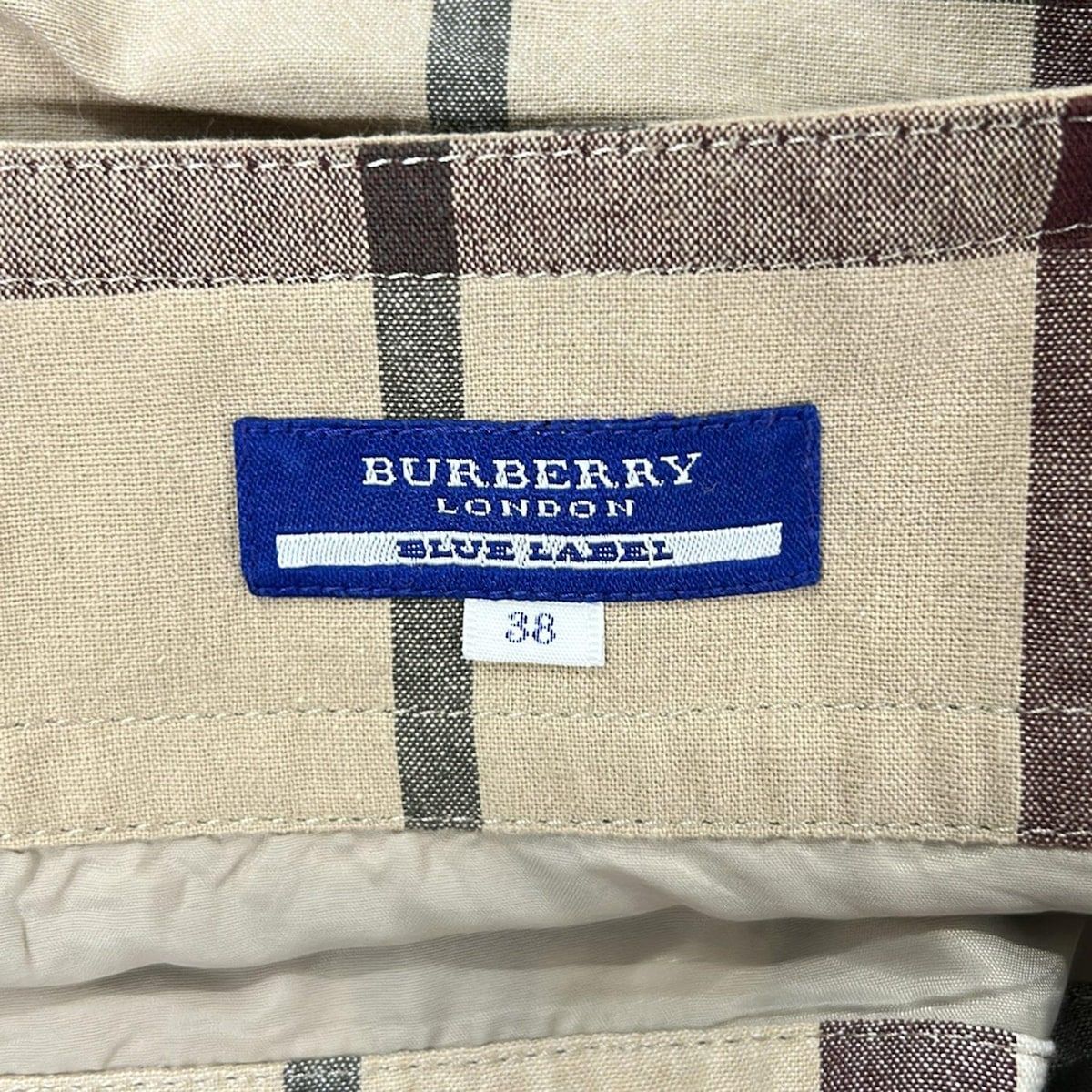 Burberry Blue Label(バーバリーブルーレーベル) 巻きスカート サイズ
