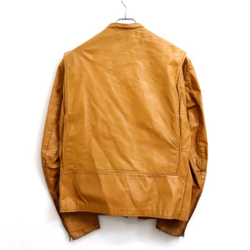 BROOKS BROTHERS レザージャケット サイズ42 70s vintage Brooks Brothers シングルライダース レザージャケット
