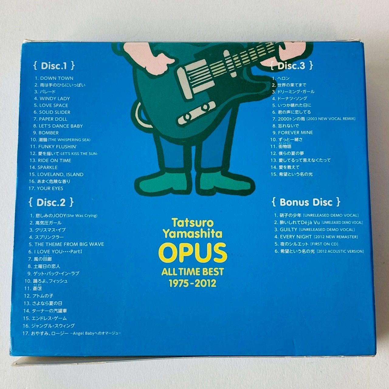 山下達郎 / OPUS オーパス オールタイム・ベスト 1975-2012 初回限定盤