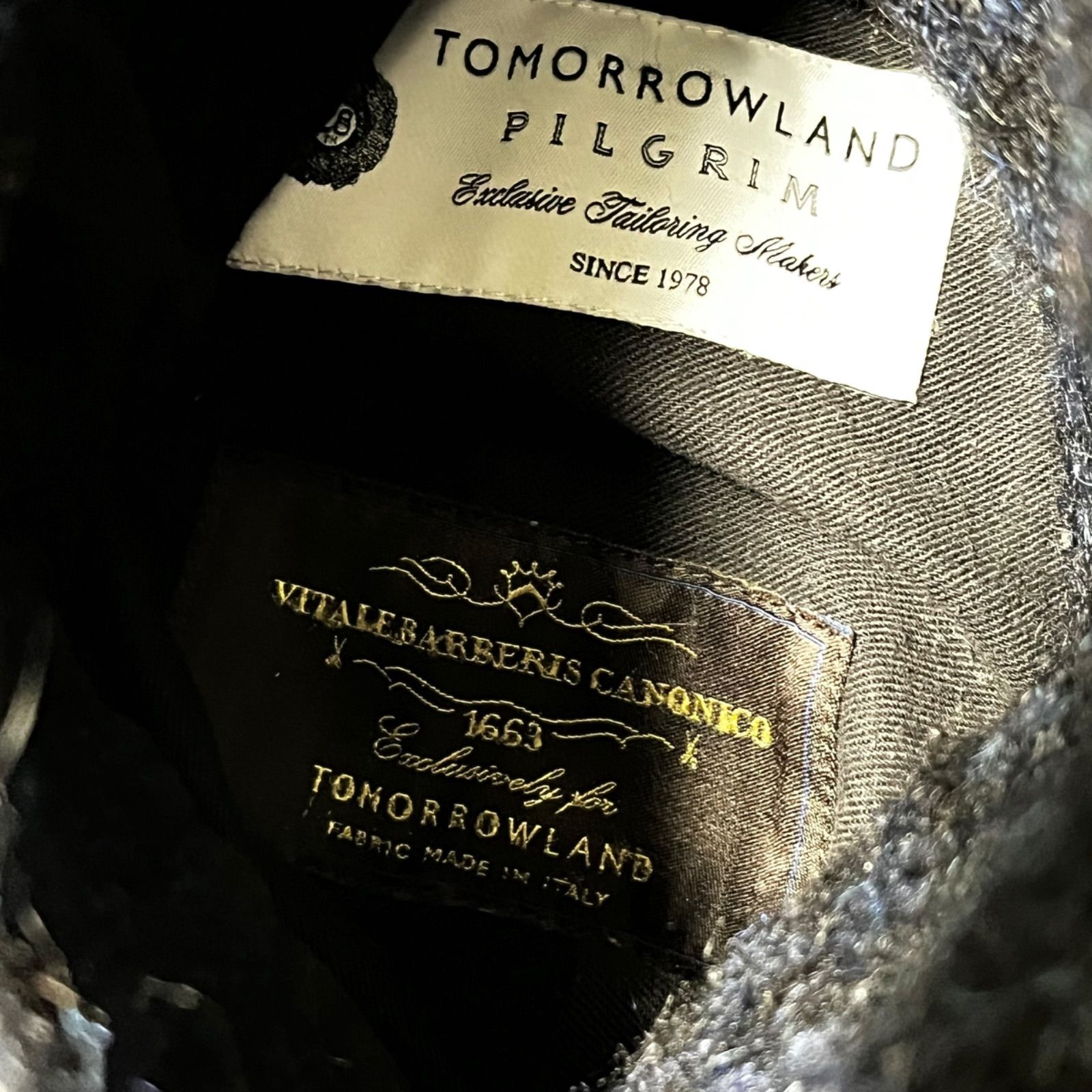 極美品 TOMORROWLAND PILGRIM トゥモローランドピルグリム VITALE