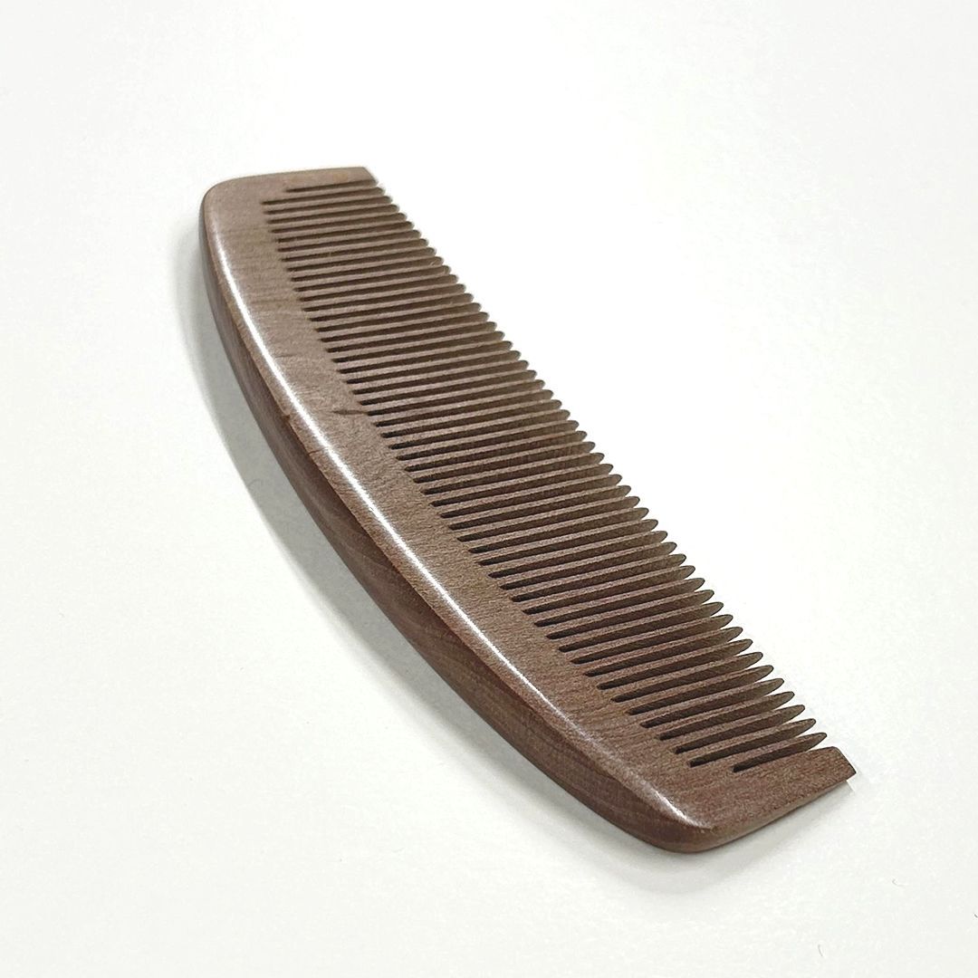 新品未使用】 いす櫛 お六櫛（とかし櫛・4寸5分・並歯） 希少品 名工