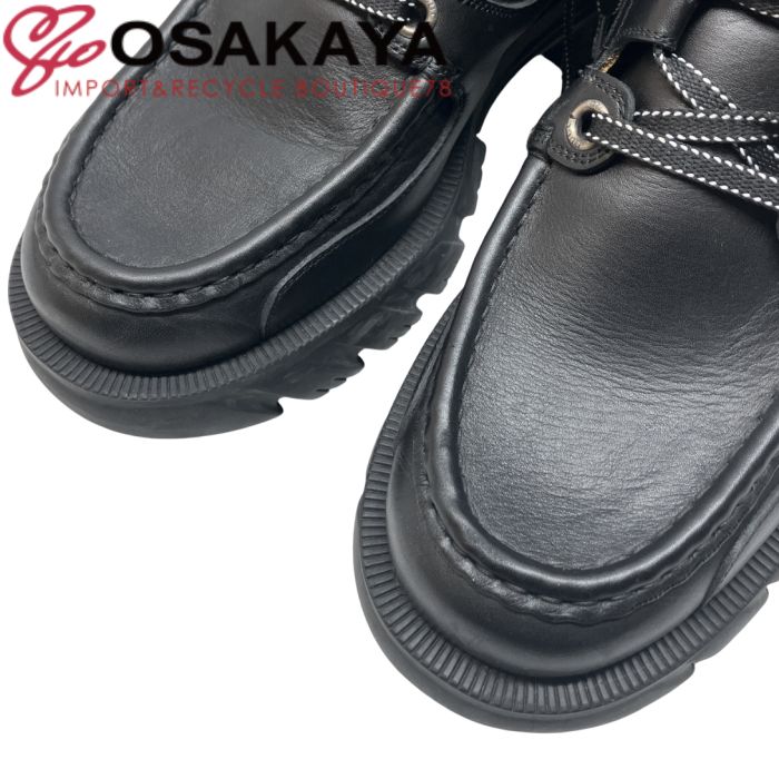 中古美品 GUCCI グッチ インターロッキングG ショートブーツ ブラック