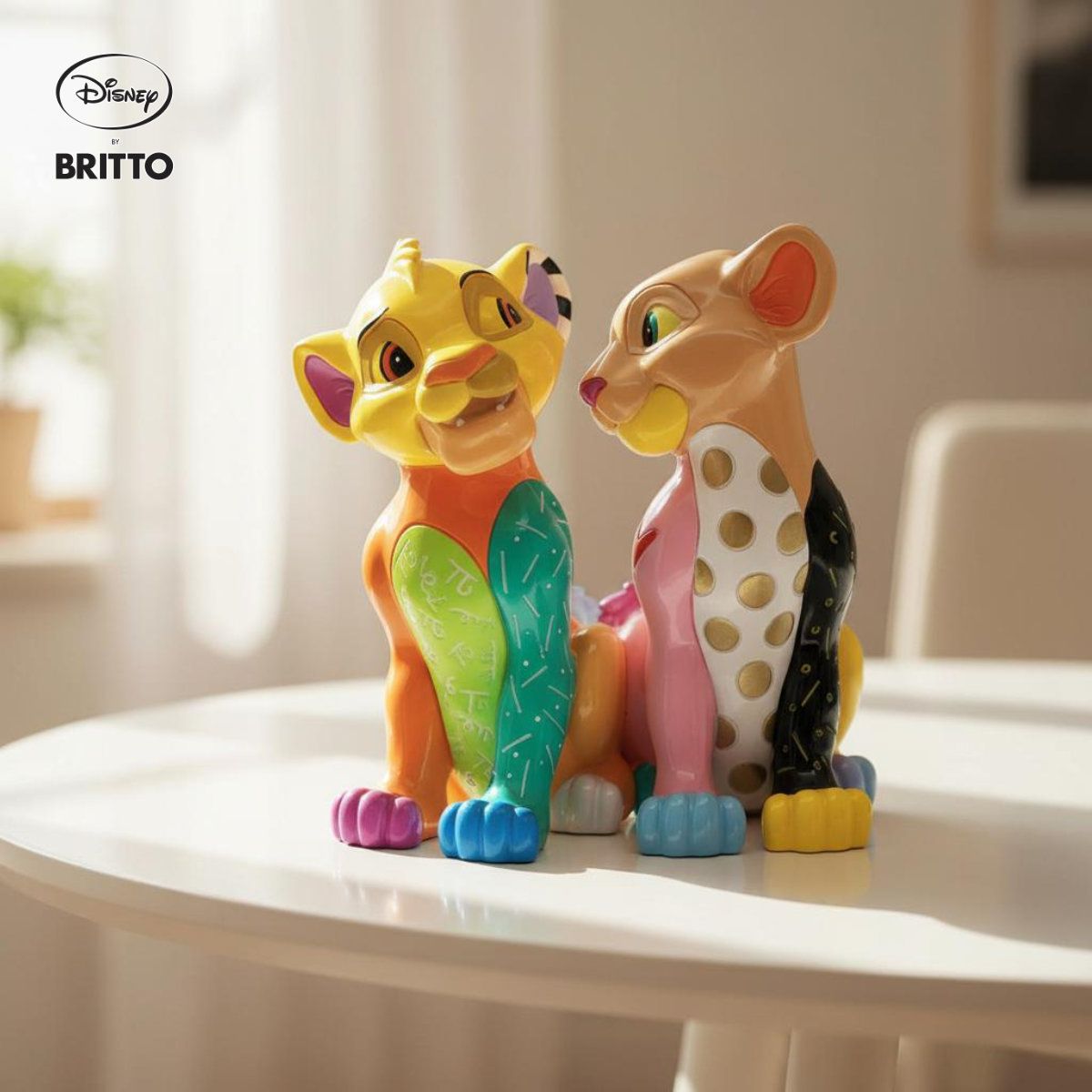 シンバ&ナラ ポップ 15.2cm | ロメロ・ブリット Romero Britto