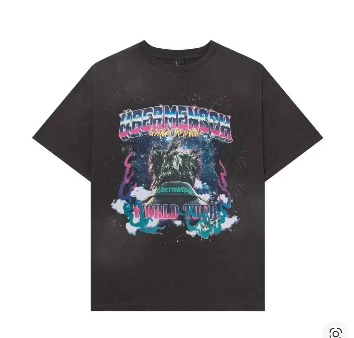 G-DRAGON（ジードラゴン）ウィーバーメンシュ Tシャツ（チャコール