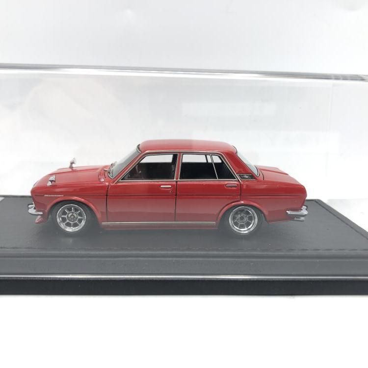 1|43 イグニッションモデル Datsun Bluebird SSS N 510 Red Hayashi Wheel 69
