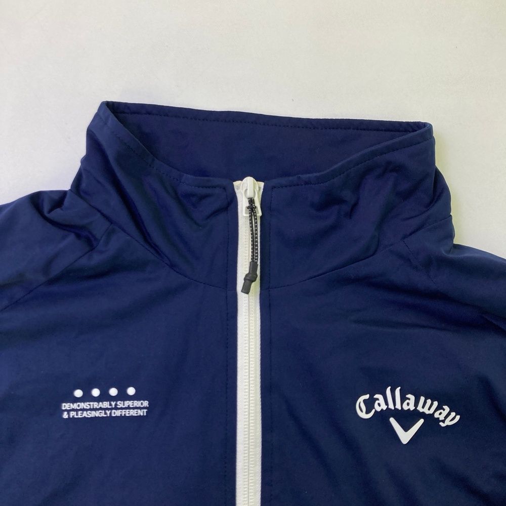 サイズ：M CALLAWAY キャロウェイ メッシュ裏地付き 長袖ジャケット