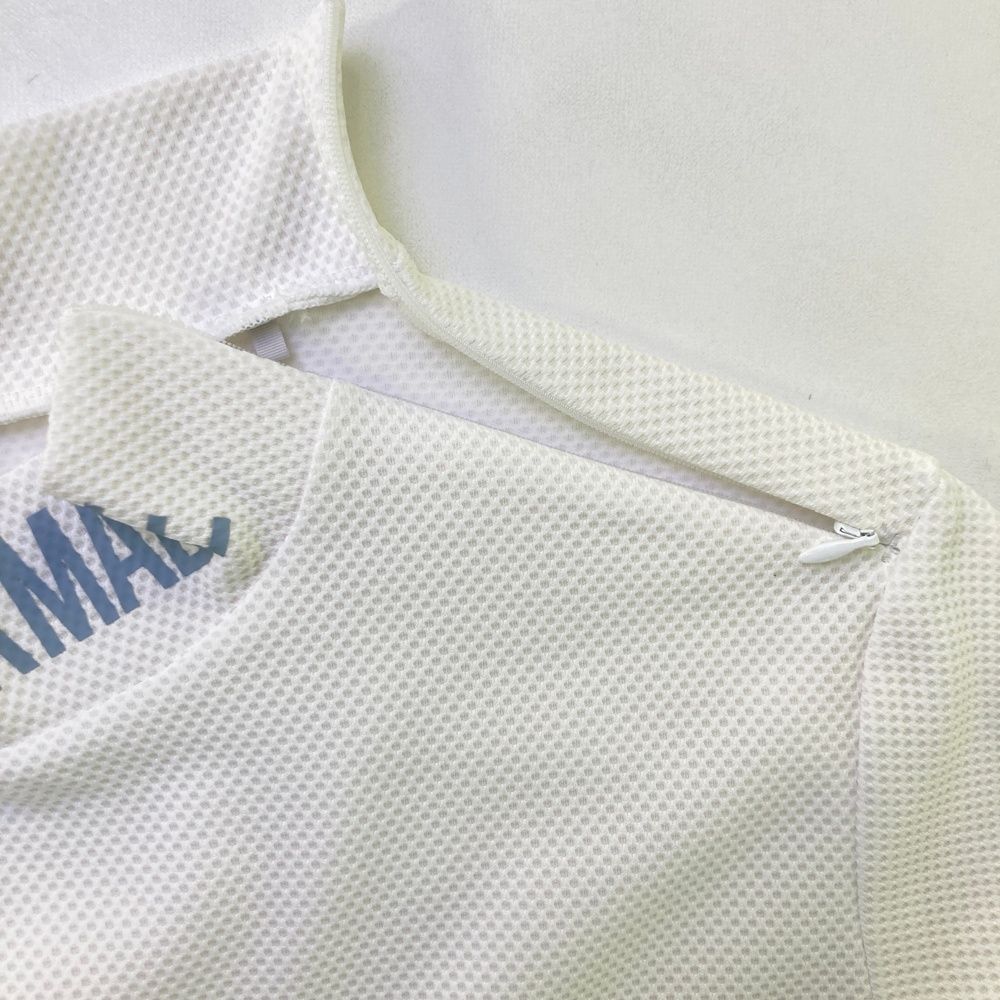 （激安お年玉セール）TaylorMadeホワイト ハイネック シャツ テーラーメイドゴルフ TaylorMade Golf カットソー 長袖 ハイネック