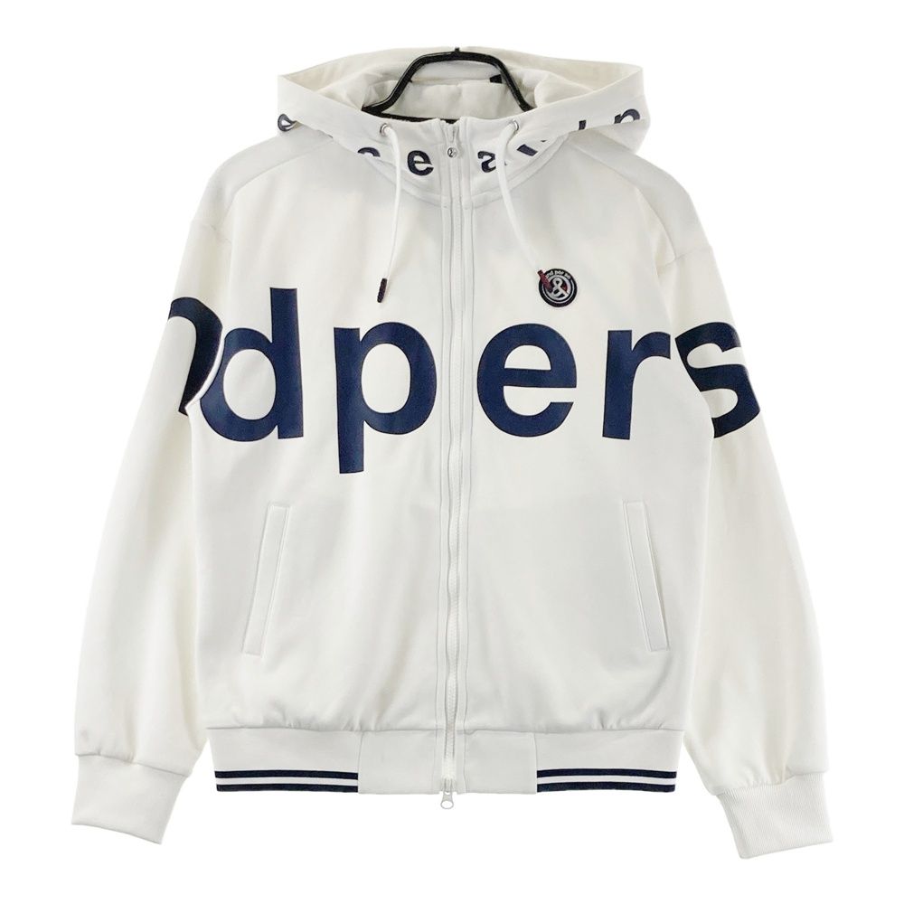 サイズ：M AND PER SE アンパスィ 長袖フーディ フルジップパーカー