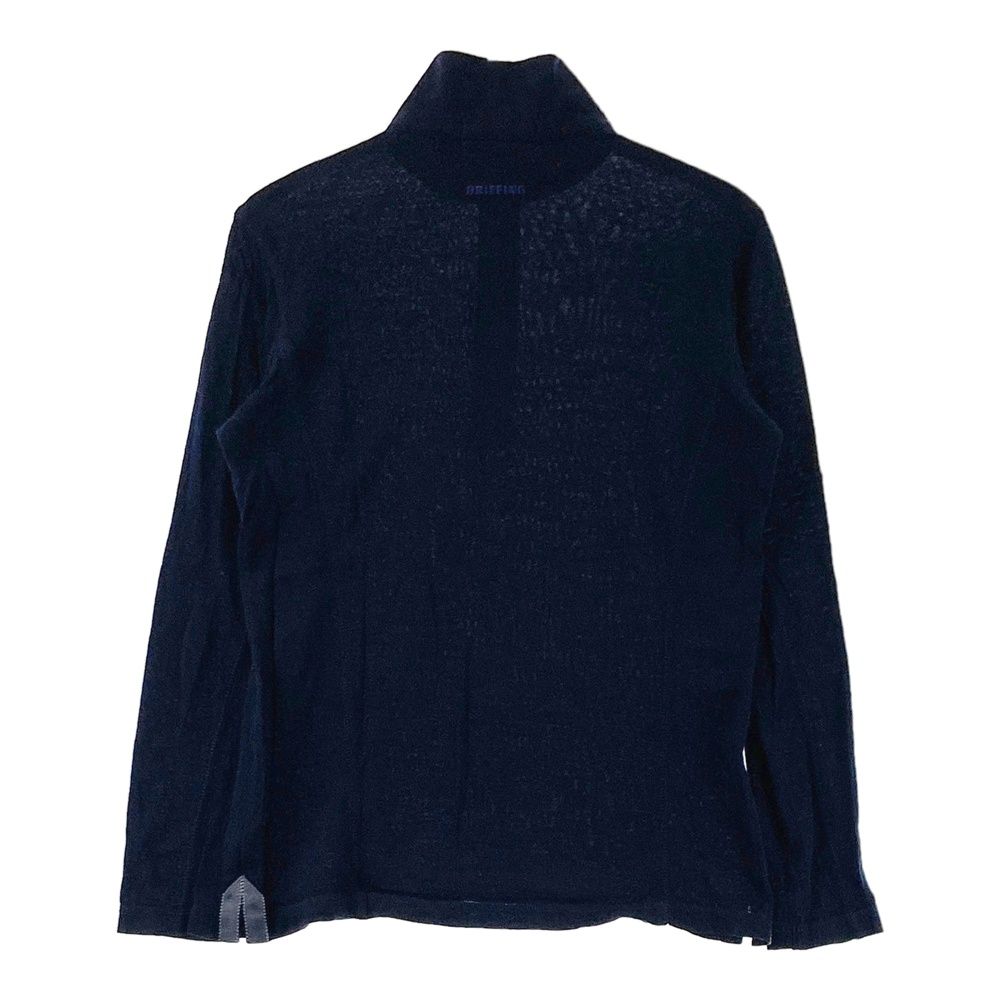 サイズ：S BRIEFING GOLF ブリーフィング ハーフジップ 長袖 ウールT