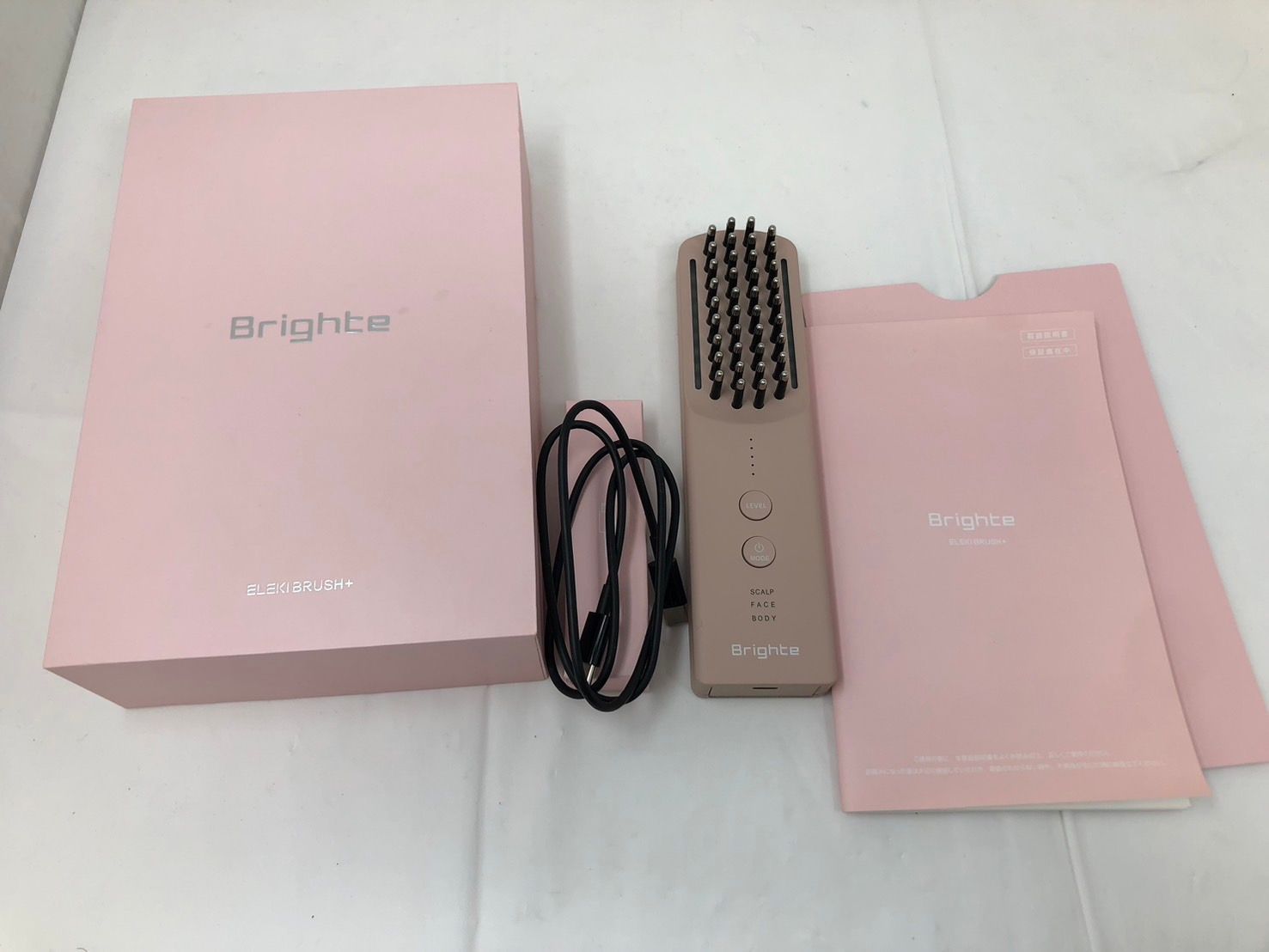 ◇Brighte ブライト 美顔器 エレキブラシ＋ BRT-FSB180 2025年発売