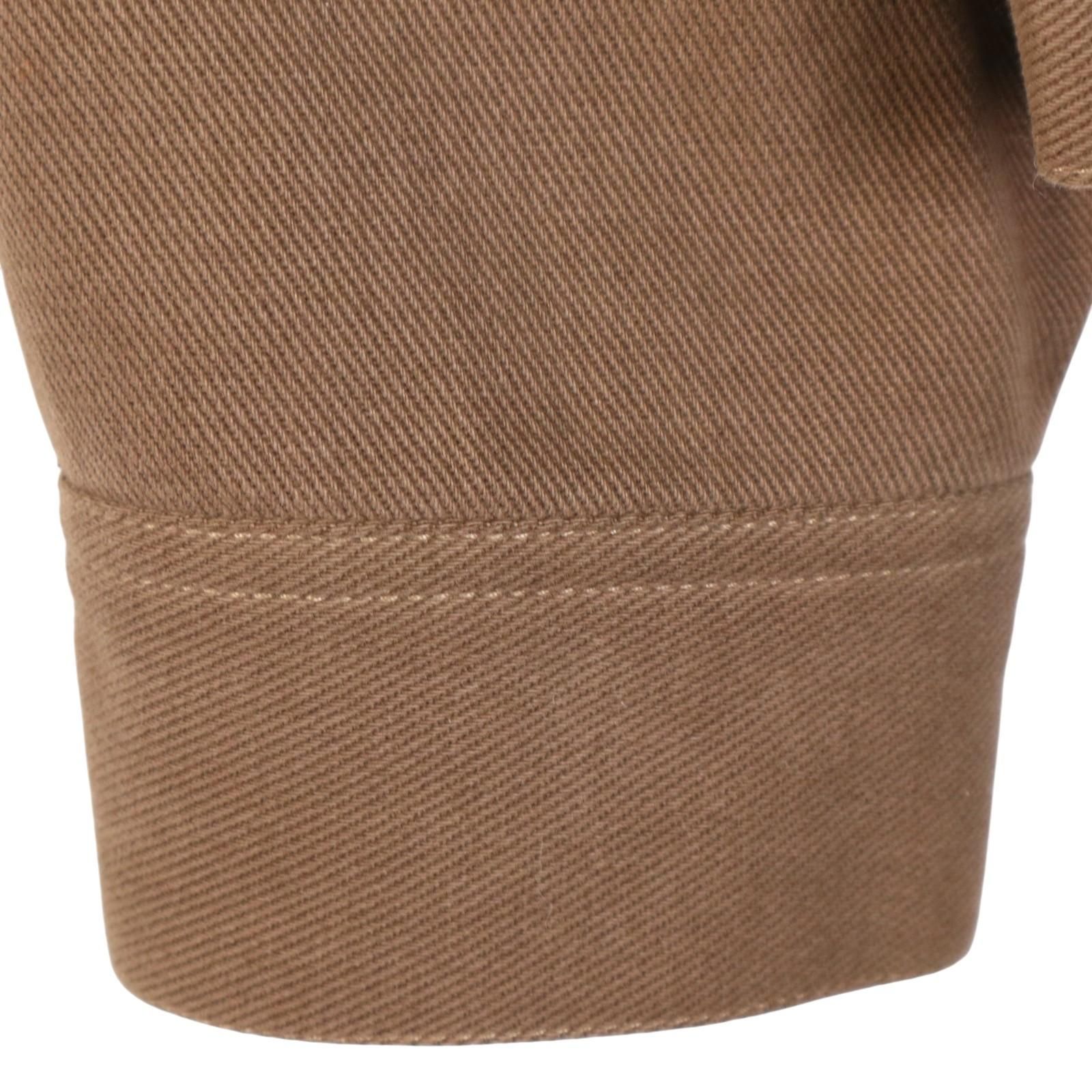 美品 ブルックスブラザーズ コーデュロイ ハーフコート ブラウン L