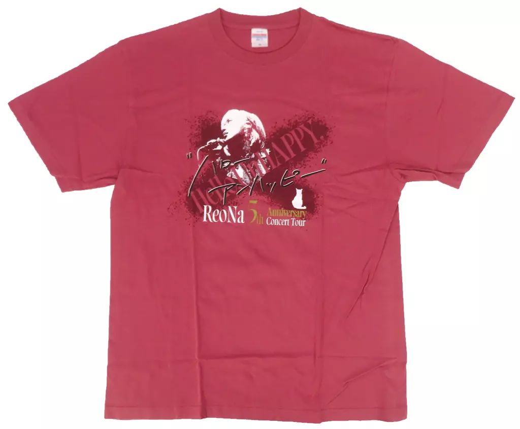 ReoNa 5th Anniversary Tシャツ XLサイズ　未開封品 2023年10月上旬出荷分】ReoNa 5th Anniversary Tｼｬﾂ[M][ﾎﾜｲﾄ]・ReoNa