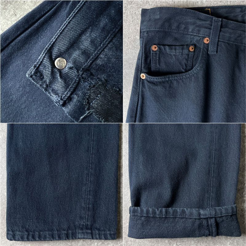 90s Levis USA製 501 ブラック デニム パンツ 30 30 / 90年代 アメリカ 