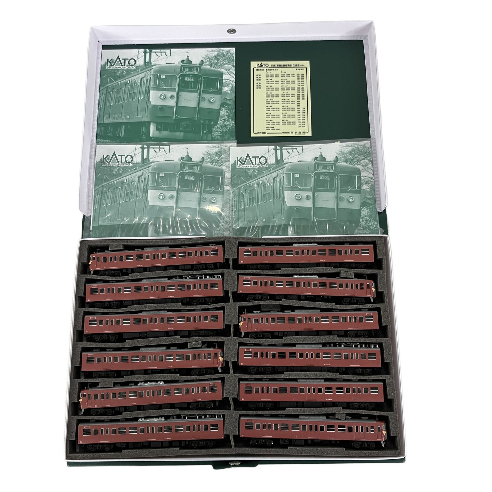 KATO 10-1770 10-1771 415系500番台 常磐線 国鉄標準色 基本増結12両