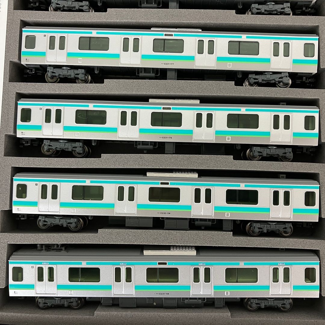 KATO 10-2028 10-2029 10-2030 E231系常磐線・上野東京ライン 基本増結