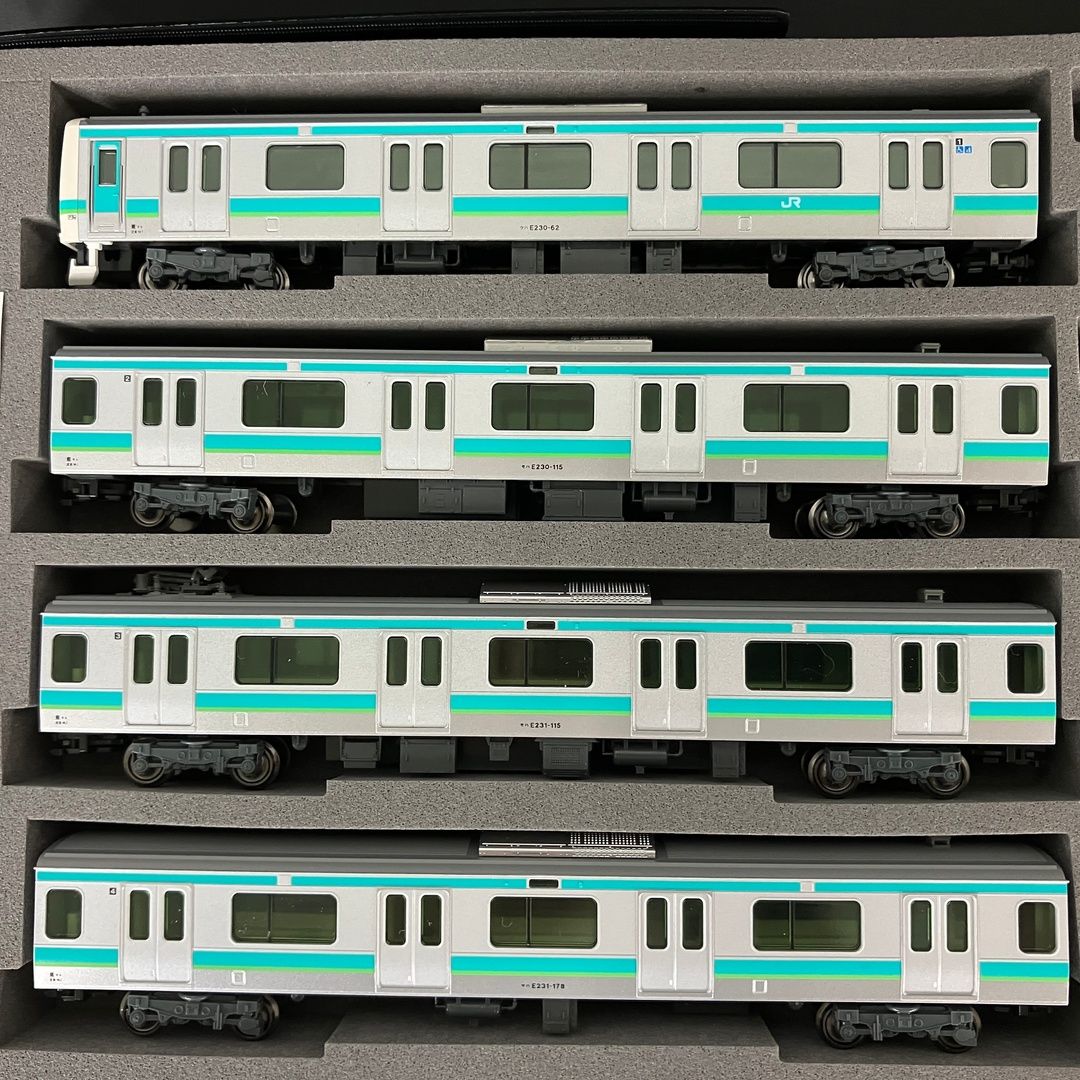 KATO 10-2028 10-2029 10-2030 E231系常磐線・上野東京ライン 基本増結