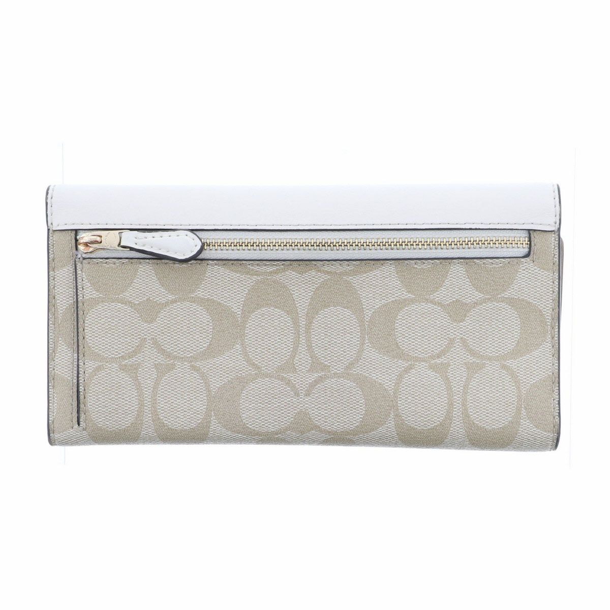 COACH コーチ 二つ折り シグネチャー 長財布 C5966 PVC レザー ベージュ アイボリー  レディース【中古】 楽天市場】COACH コーチ 二つ折り シグネチャー 長財布 C5966 PVC