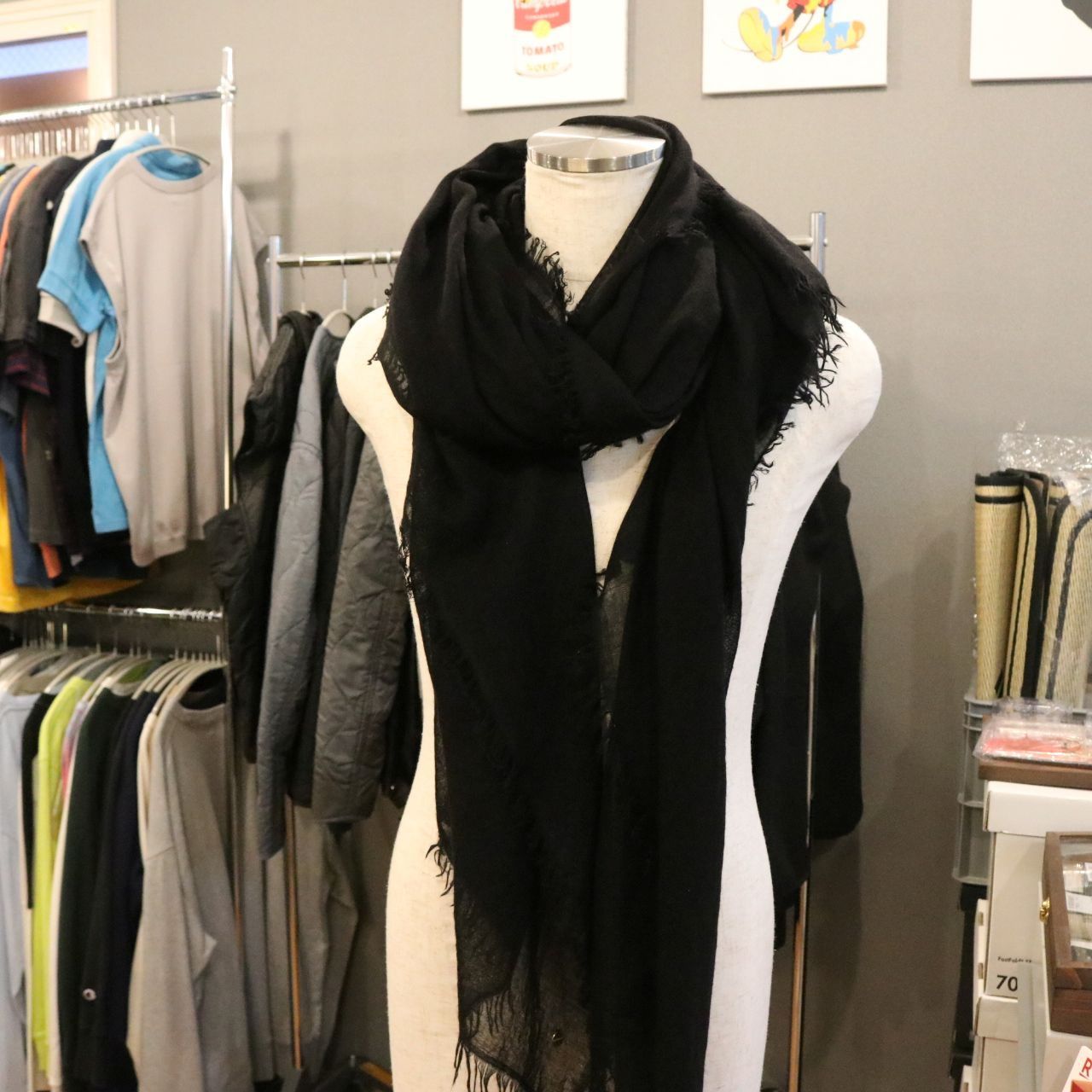中古A】ANN DEMEULEMEESTER アンドゥムルメステール 155×200 メンズ 