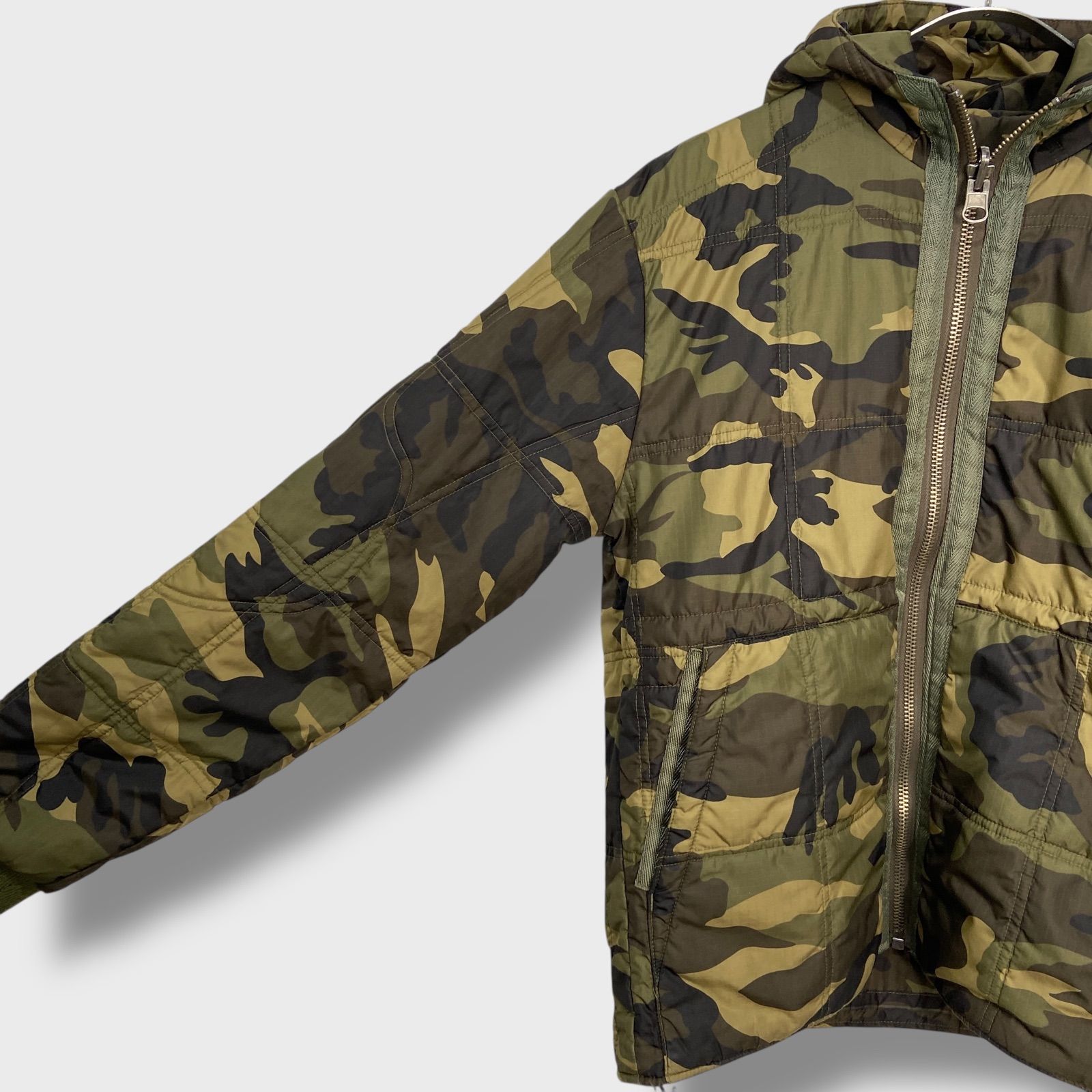 SPIEWAK☆スピワック☆リバーシブル迷彩ジャケット☆プリマロフト☆S