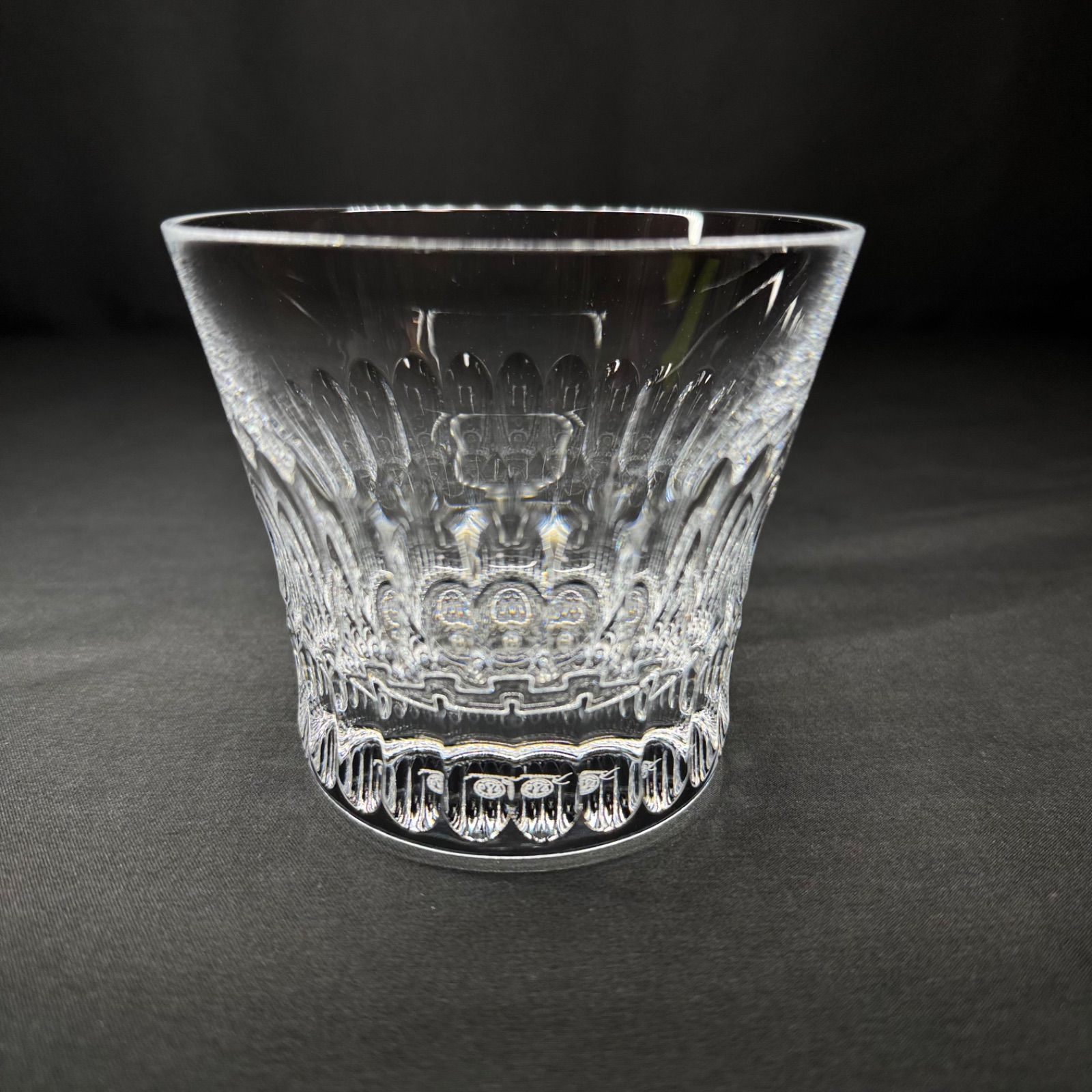 F 075 Baccarat バカラ 響 ヒビキ イエノバ 24面カット ロックグラス き ♥