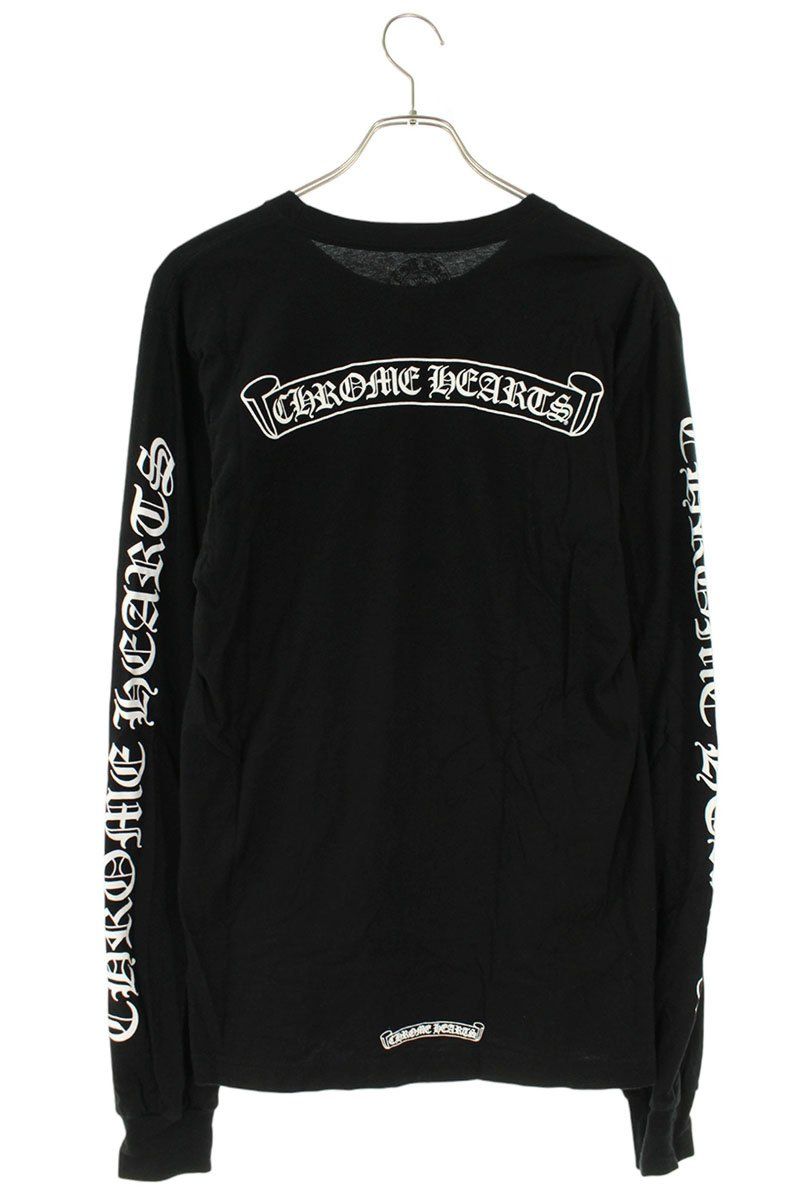 クロムハーツ CH L/S /1 バックスクロールラベルプリント長袖
