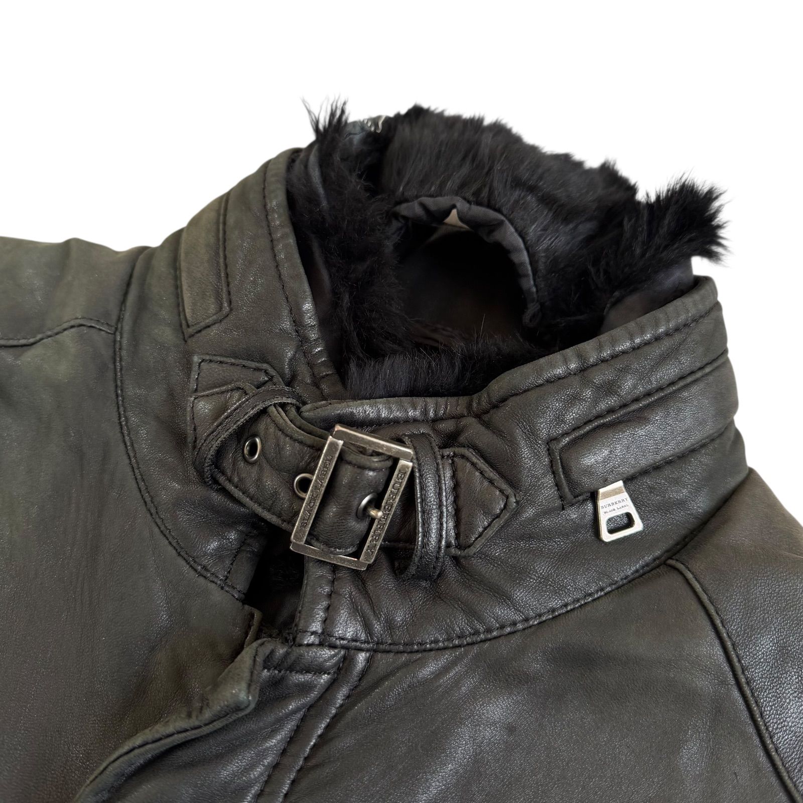 BURBERRY BLACK LABEL / バーバリーブラックレーベル スタンドカラー