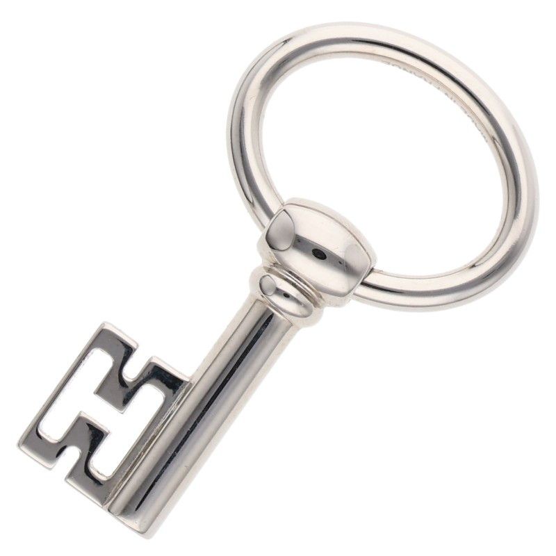 エルメス キュリオジテ シルバーキーモチーフネックレストップ メンズ