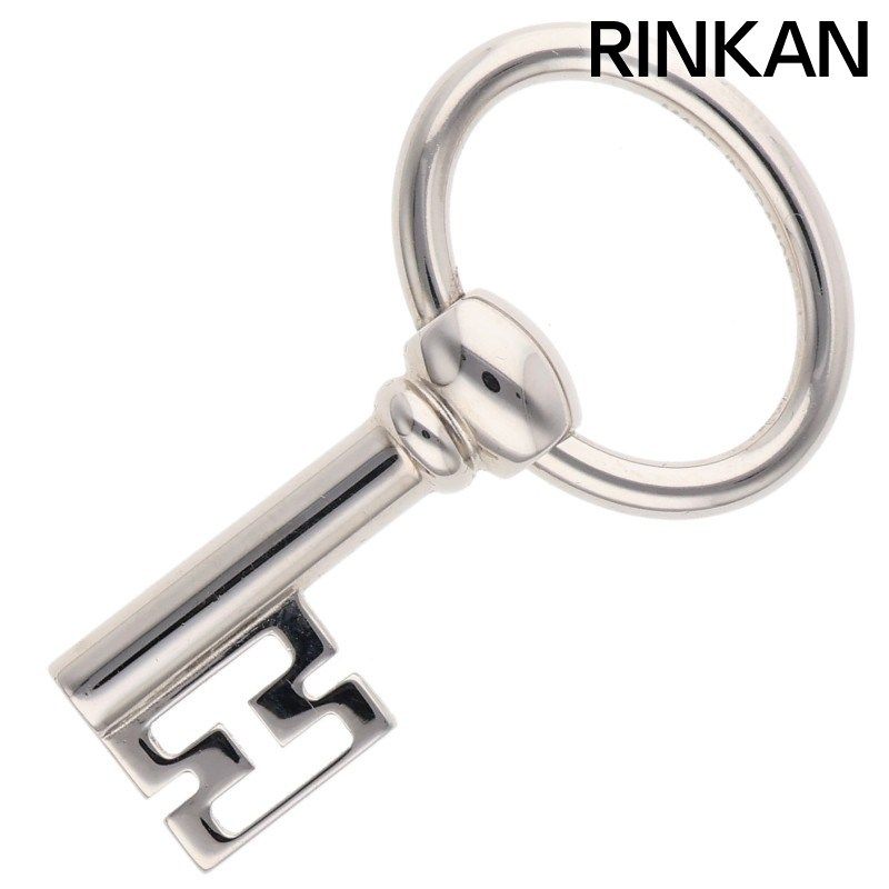 エルメス キュリオジテ シルバーキーモチーフネックレストップ メンズ