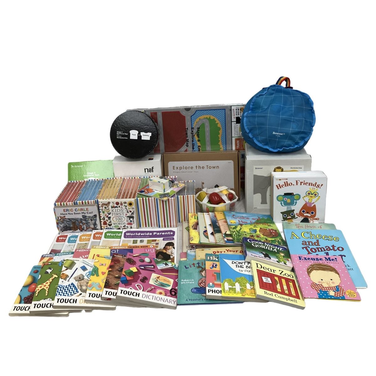 Benesse Worldwide Kids DVD 付属絵本 Stage1-6 セット 2019-2020年頃