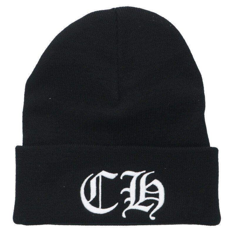 クロムハーツ WOOL WATCH CAP ウールワッチキャップ 正規品 クロムハーツ WOOL WATCH CAP/ウールワッチキャップ CH刺繍ビーニー