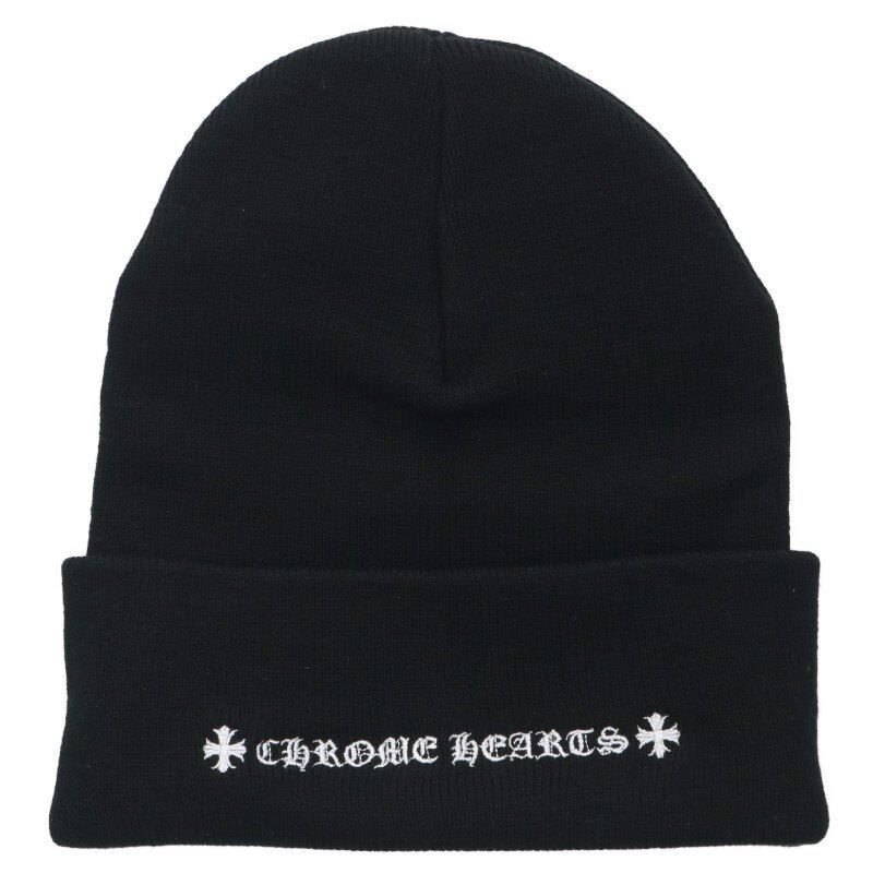 クロムハーツ WOOL WATCH CAP/ウールワッチキャップ CH刺繍ビーニー
