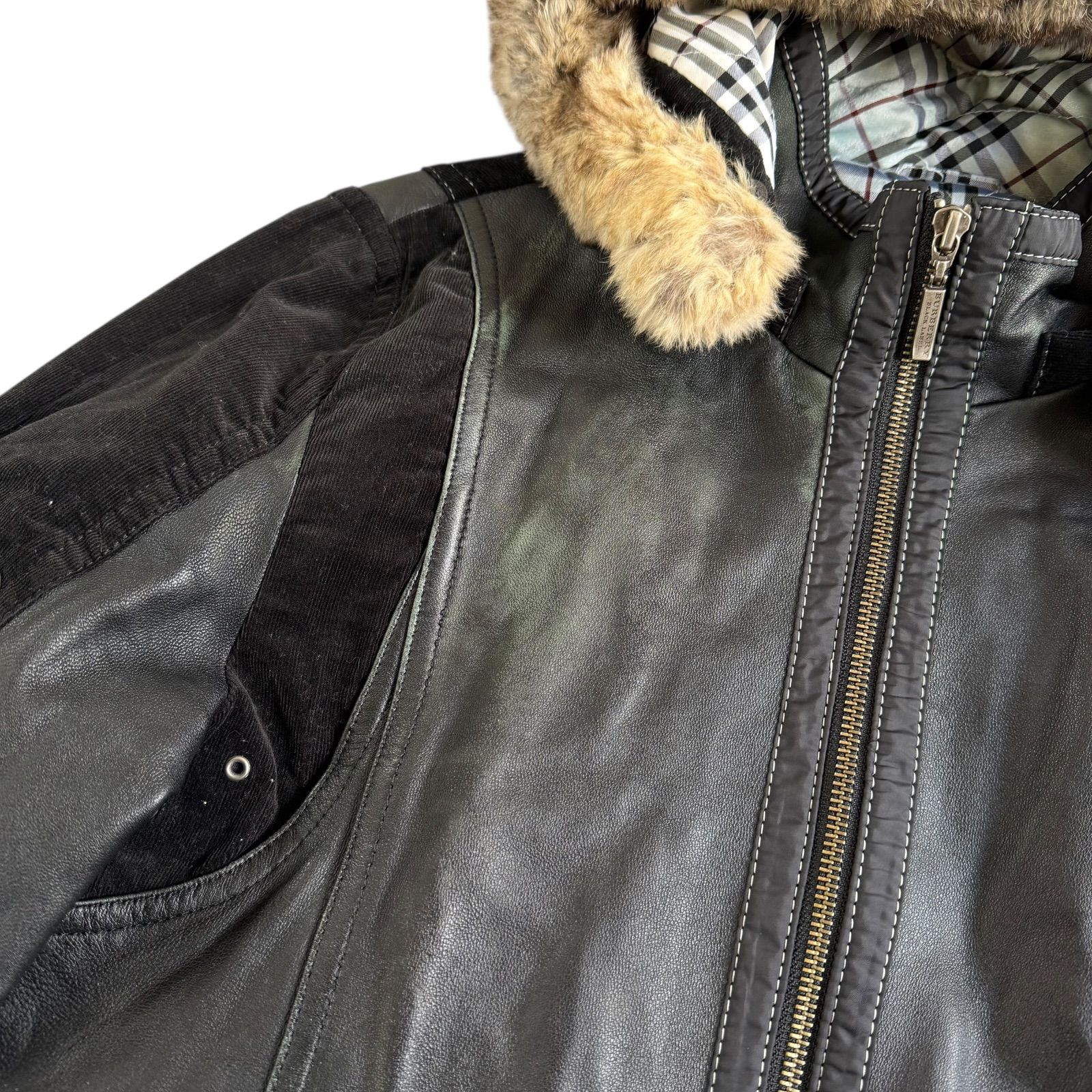 BURBERRY BLACK LABEL コーデュロイ コート L ブルゾン BURBERRY BLACK