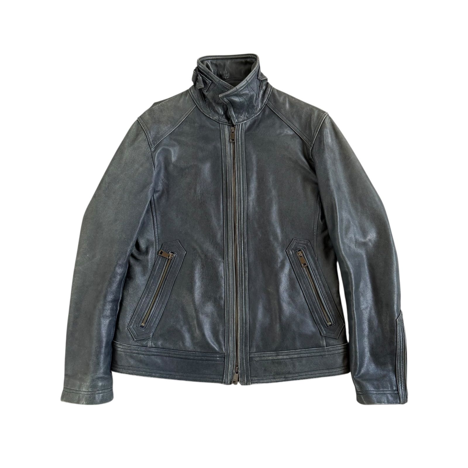 BURBERRY BLACK LABEL / バーバリーブラックレーベル ラムレザー