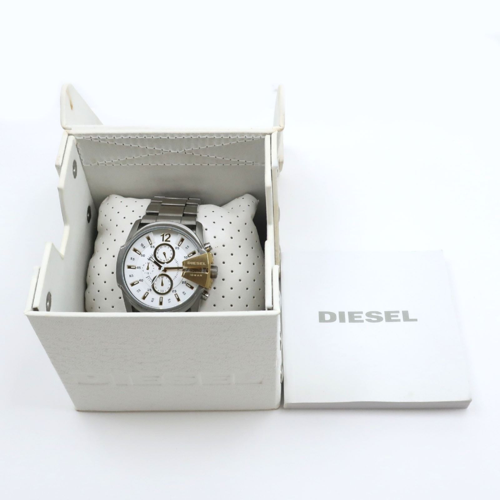 DIESEL】ディーゼル DZ-4265 ステンレススチール シルバー クオーツ