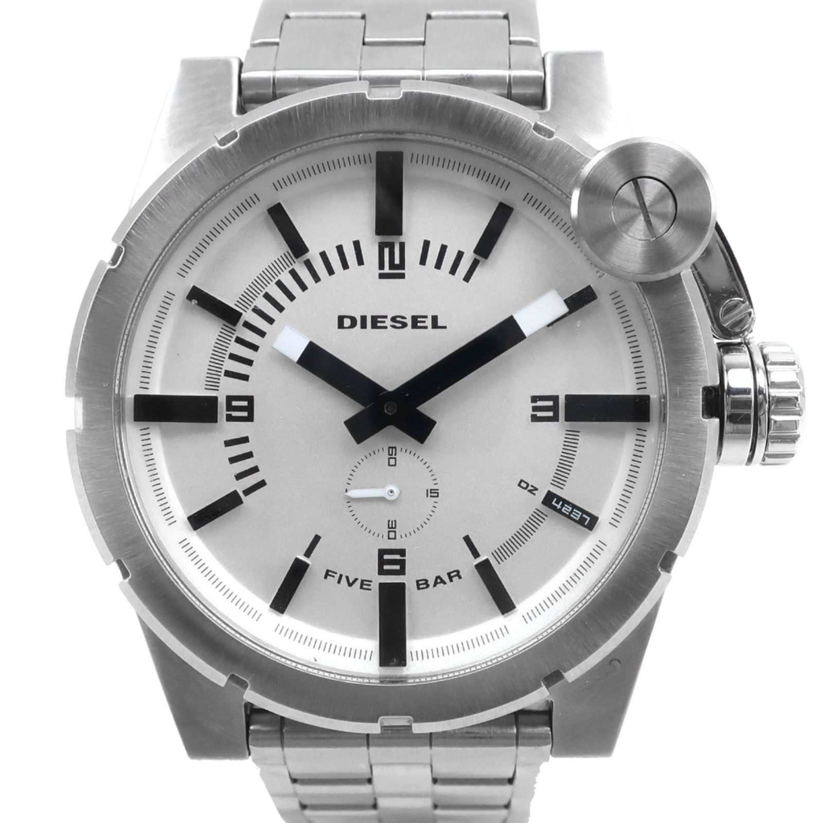 DIESEL】ディーゼル DZ-4237 ステンレススチール シルバー クオーツ