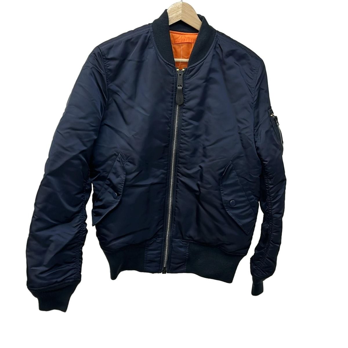 ALPHA INDUSTRIES(アルファ) ブルゾン サイズS メンズ美品 - ダーク