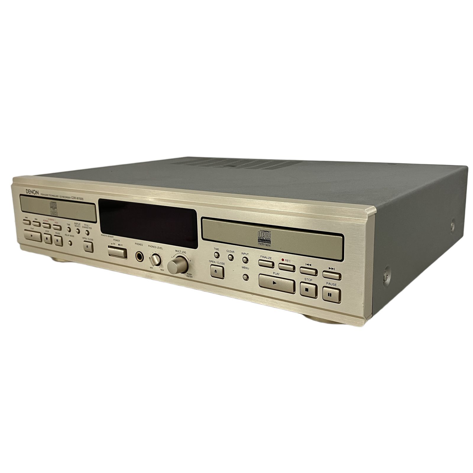 DENON CDR-W1500 CDレコーダー DENON CDR-W1500 CDレコーダー CDプレイヤー デノン 音響機材 中古