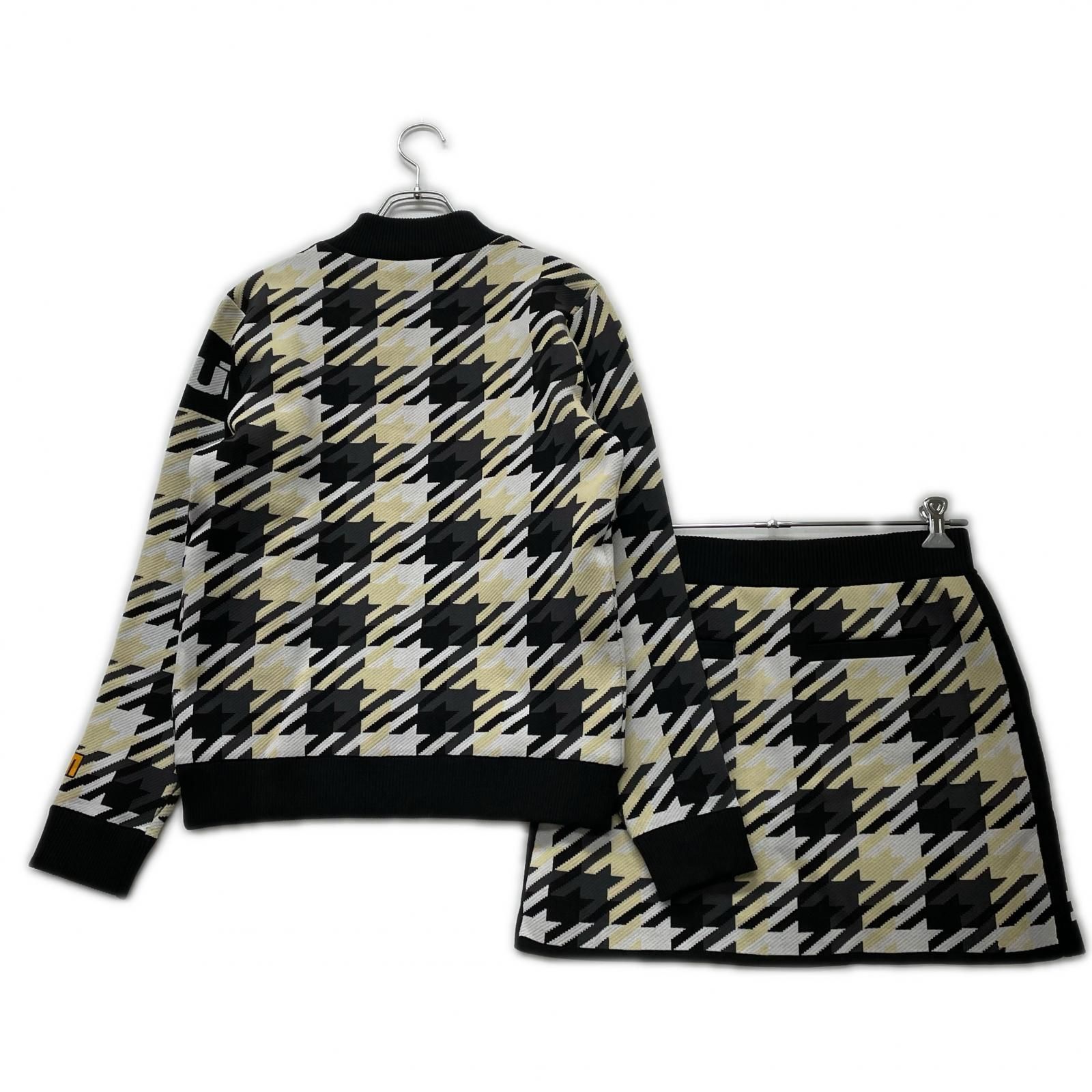 中古 レディース ラウドマウス LOUDMOUTH セットアップ L 黒 ブラック