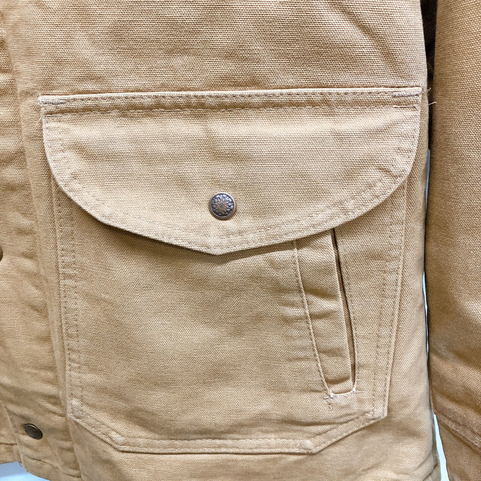 Dickies ディッキーズ ダックカバーオール USA製 80sサイズL キャメル