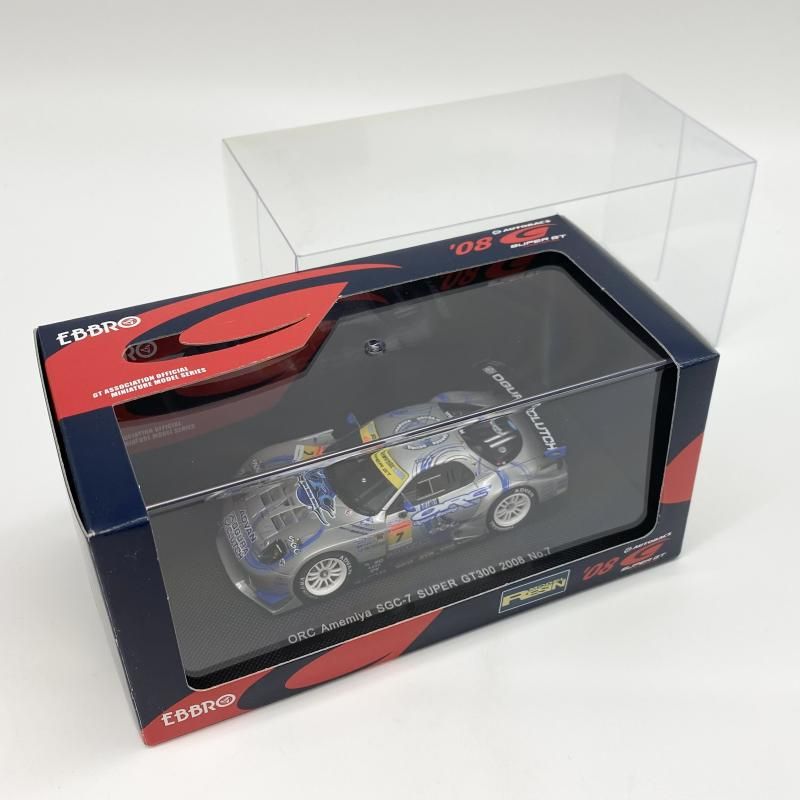 中古】開封 1/43 ORC 雨宮 SGC-7 スーパーGT300 2008 ＃7 EBBRO エブロ