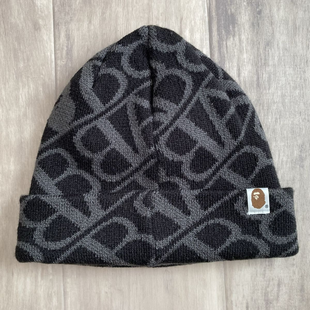 BAPE SPORT MONOGRAM ニット帽 ビーニー a bathing ape Beanie Knit