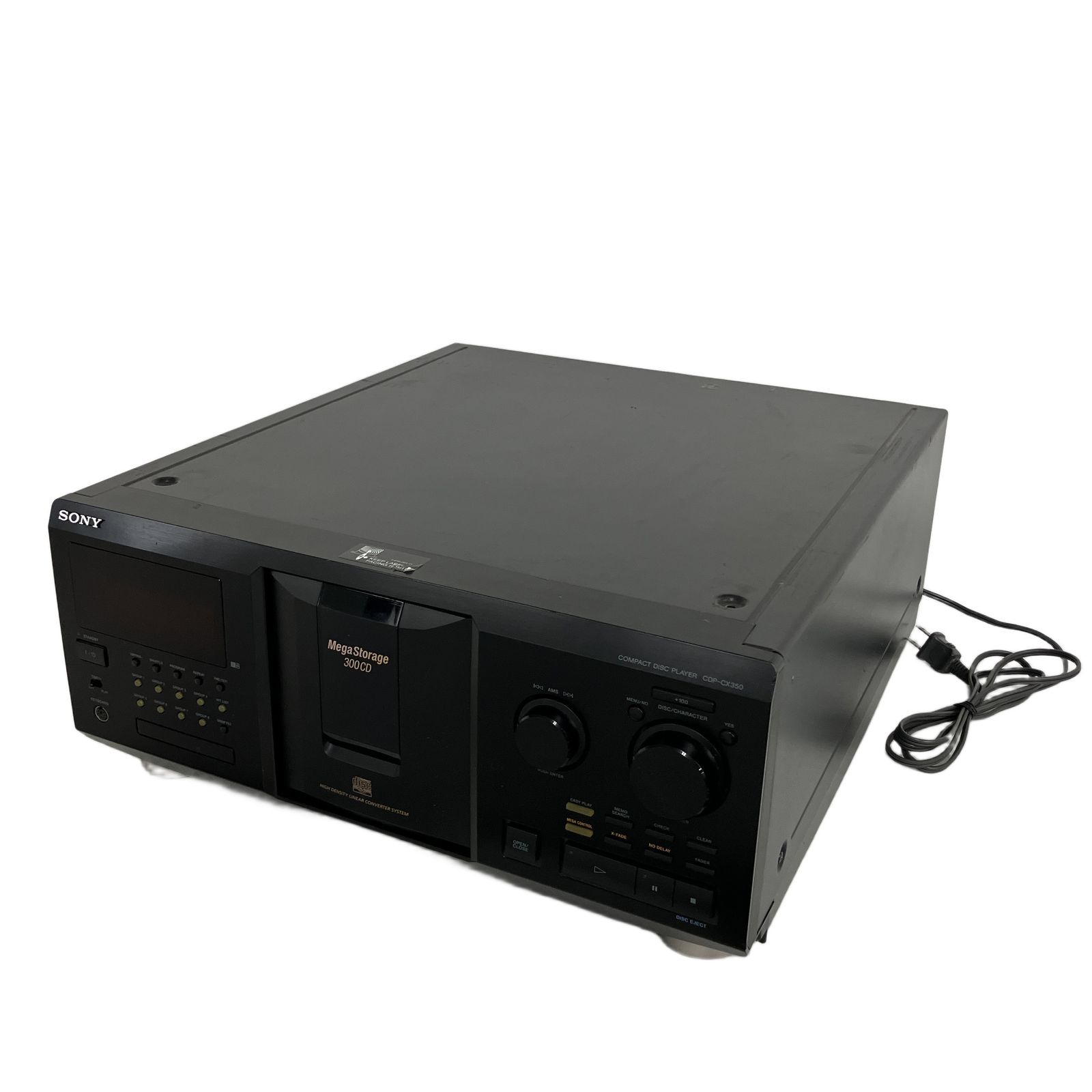 SONY CDP-CX350 CDチェンジャー 300枚 CDプレイヤー ソニー 音響機材