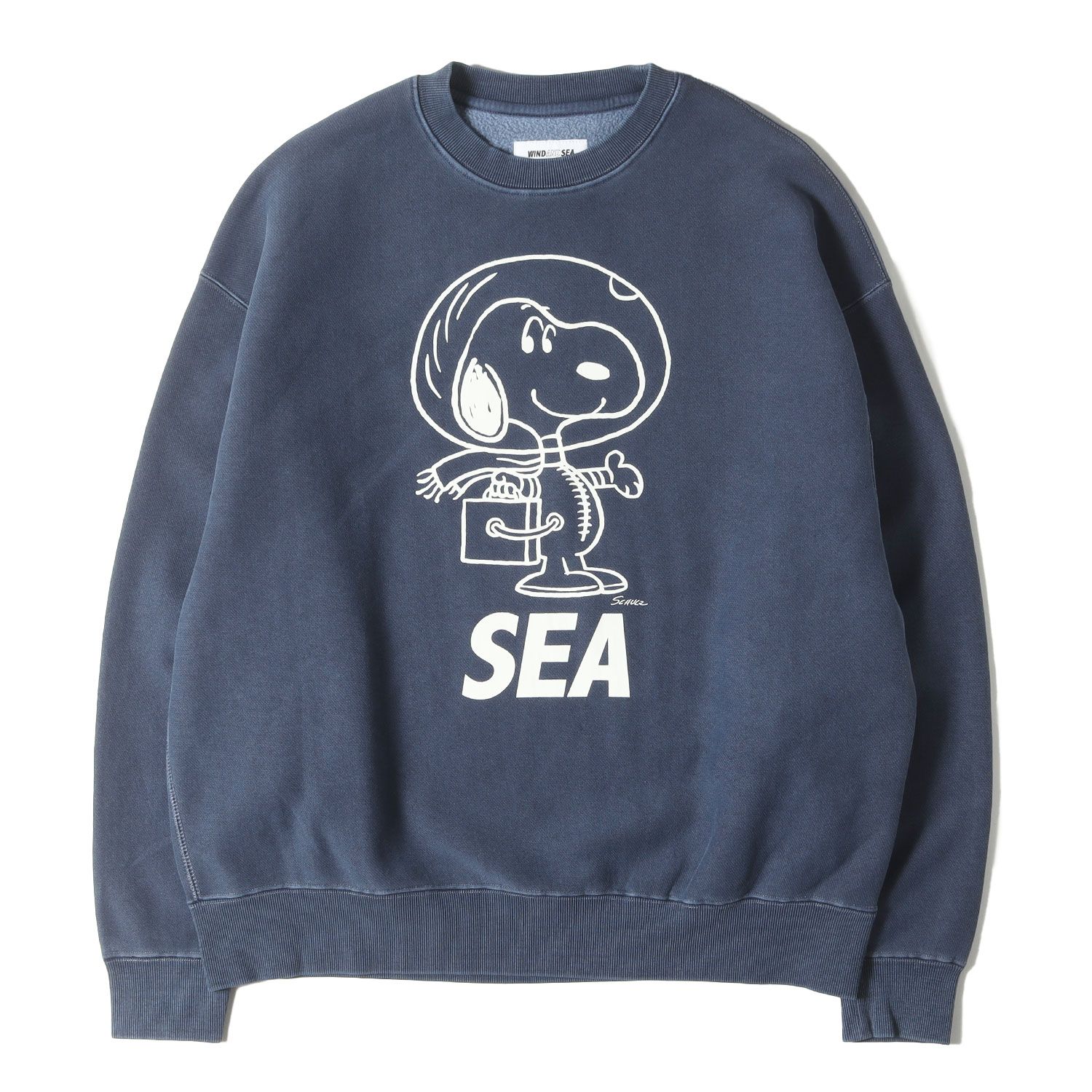 新品同様】WIND AND SEA ウィンダンシー スウェット ネイビー L | 25AW 