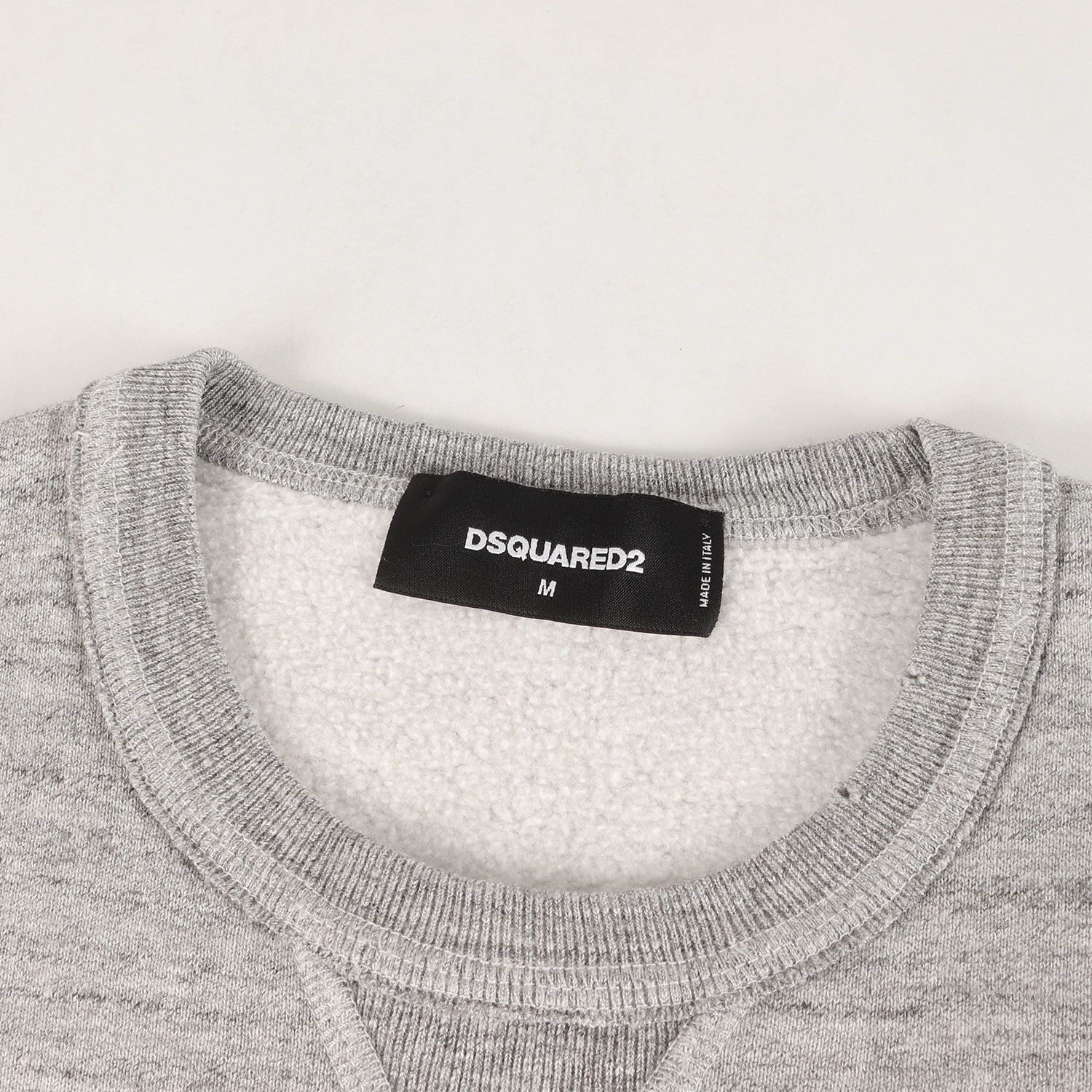 美品】DSQUARED2 ディースクエアード スウェット グレー サイズ:M 